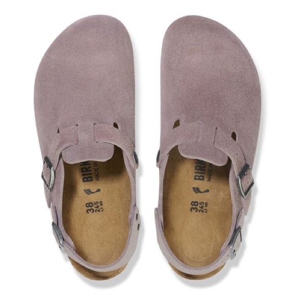 LIKE NEW BIRKENSTOCK Tokio Suede Clogs! - Picture 6 of 14